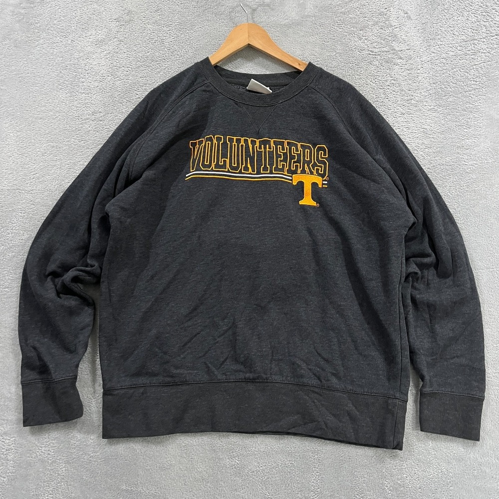 Champion University of Tennessee Volunteers Sweatshirt Mens XL Gray Football